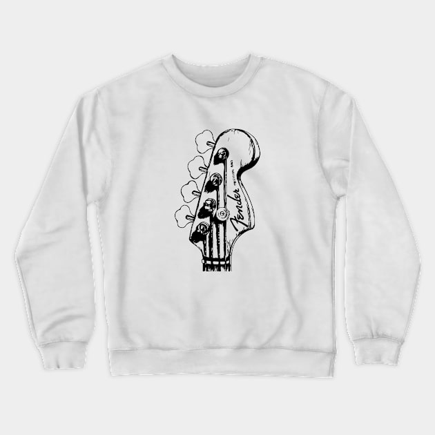 Guitar desing fender Crewneck Sweatshirt by SGcreative